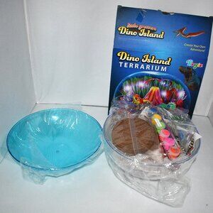 BRYTE Light Up Dinosaur Terrarium Kit – DIY Dino Habitat – STEM Arts and Crafts